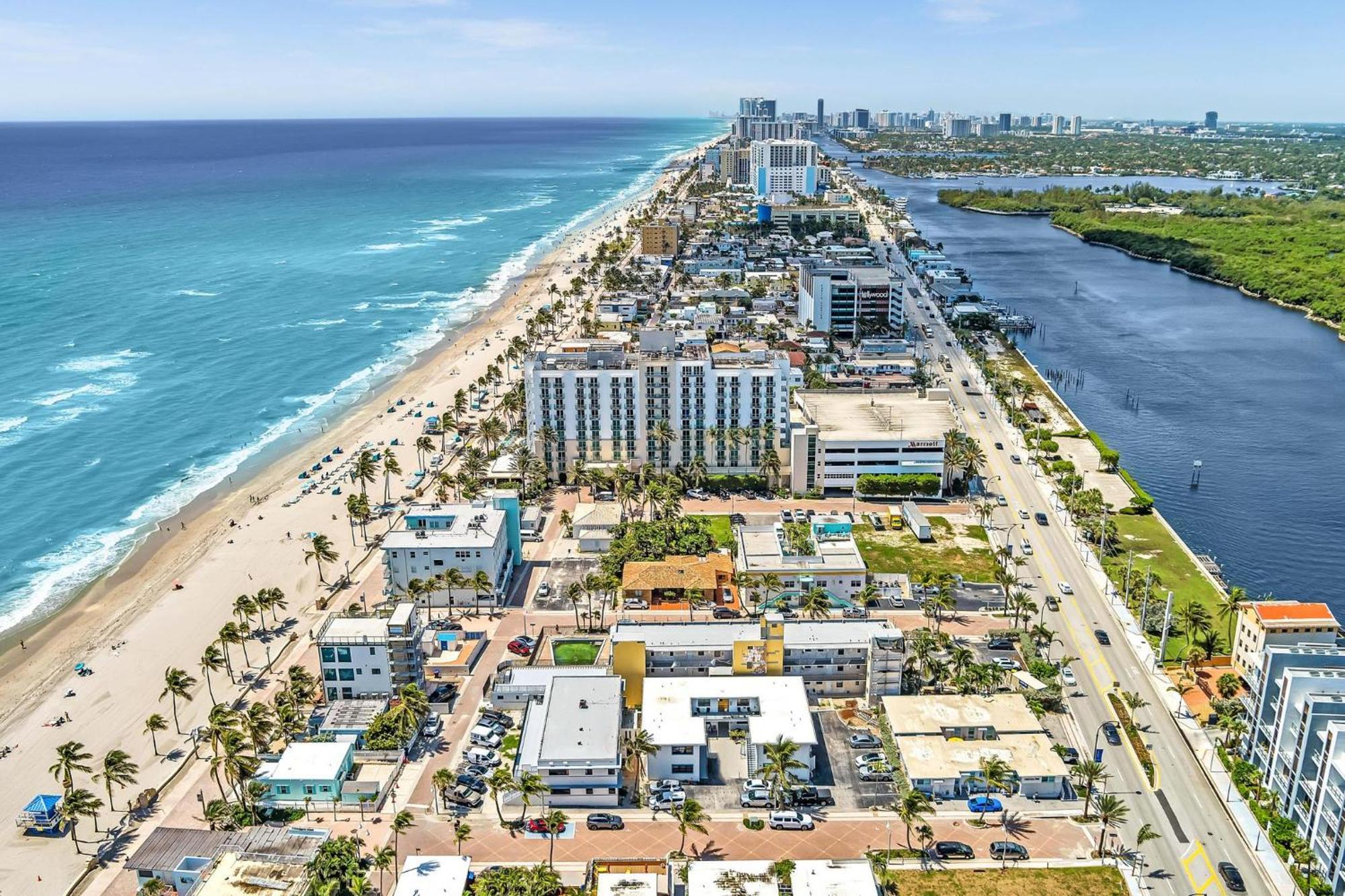 Beachfront & Pool Near Marriott Hollywood Beach Buitenkant foto