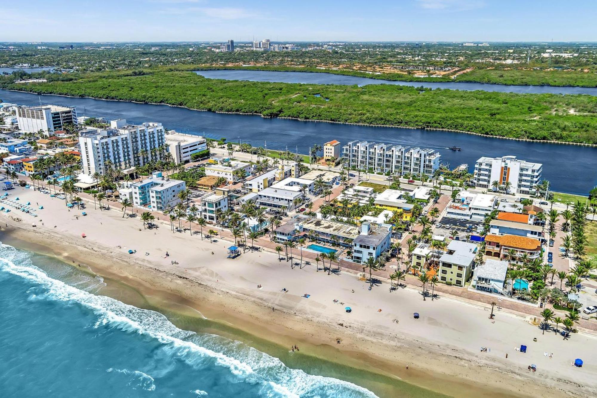Beachfront & Pool Near Marriott Hollywood Beach Buitenkant foto